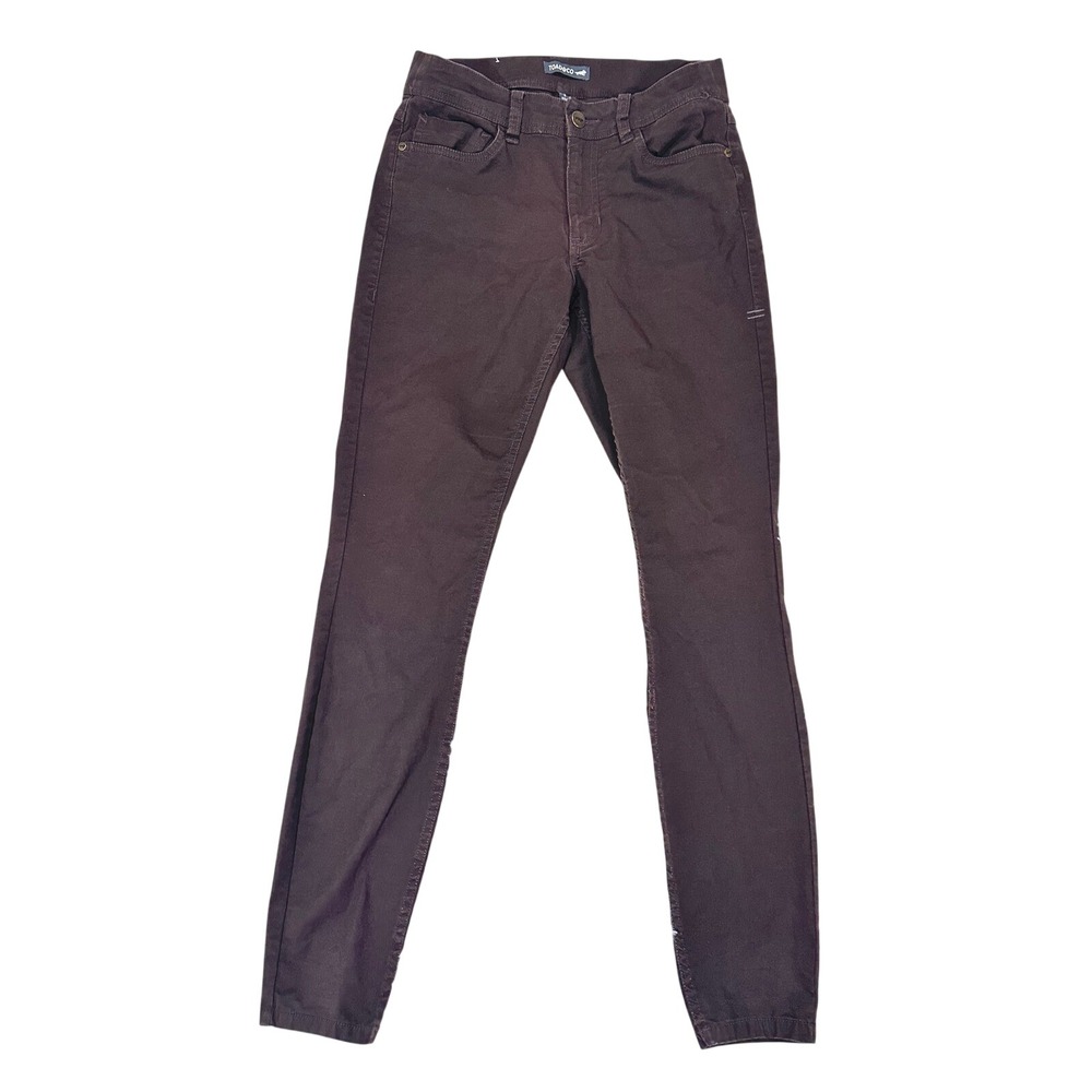 Toad&Co Earthworks 5 Pocket Skinny Pants‎ Brown Womens Size 2